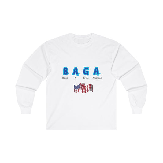 Patriotic Long Sleeve Tee - Celebrate Being A Great American