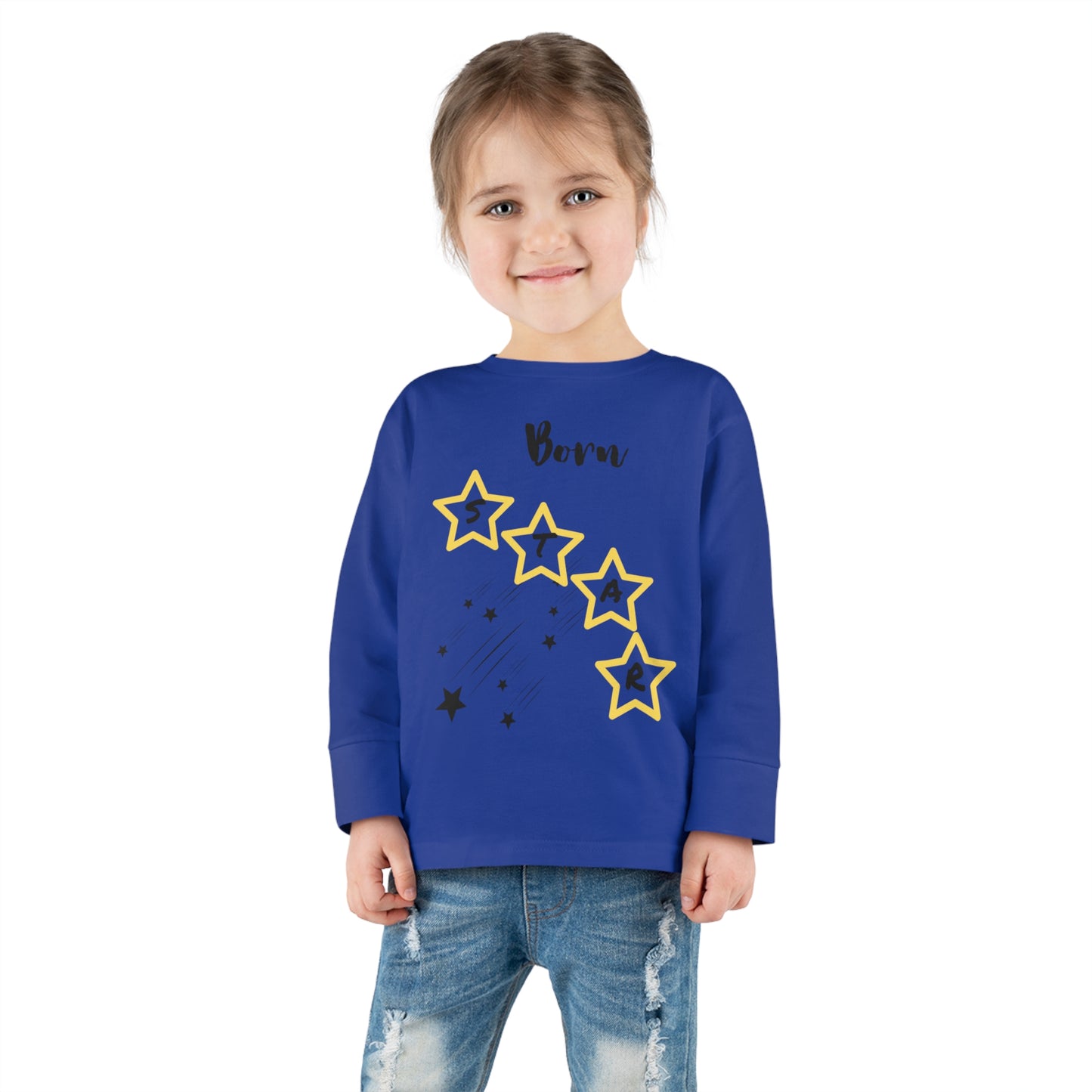 "Born Star" - Toddler Long Sleeve Tee