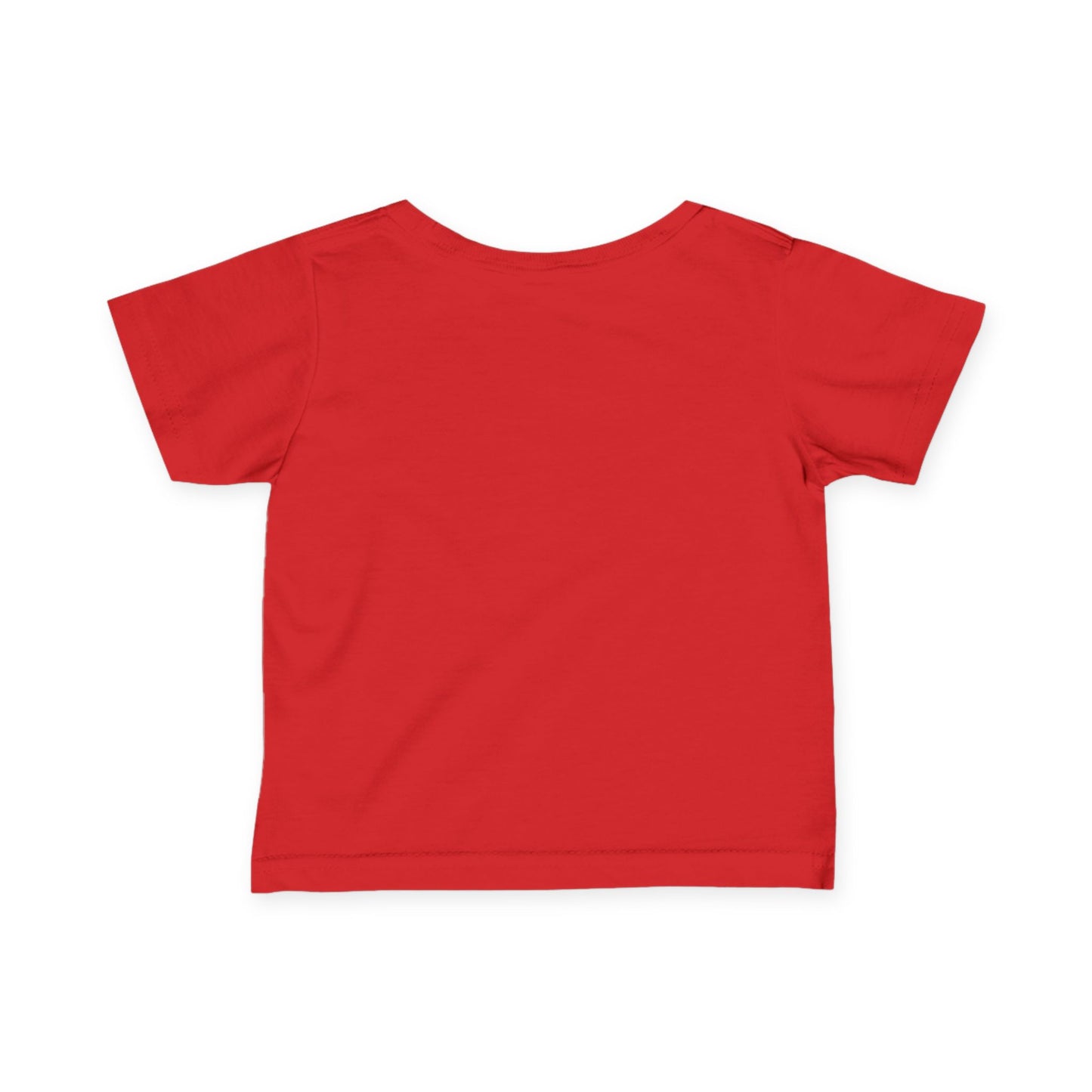 Infant Tee — "Born Star" Yellow Star Graphic Baby Shirt