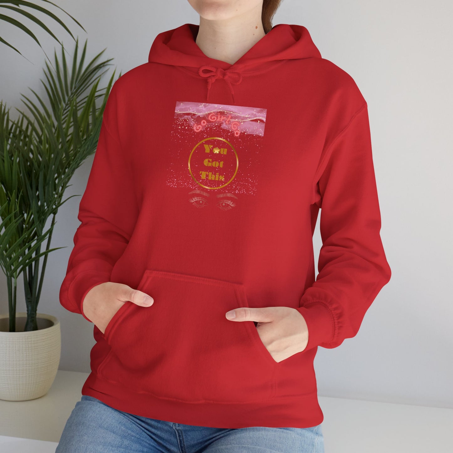 Go Girl University Hoodie — 'You Got This' Motivational Women's Sweatshirt