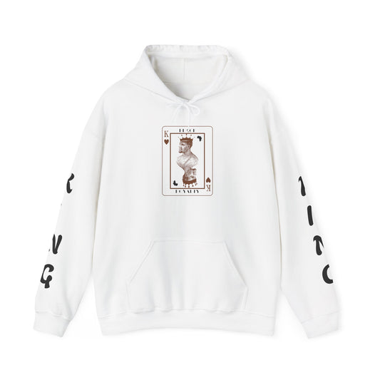 King of Hearts Hoodie — Classical Sculpture Playing Card Sweatshirt