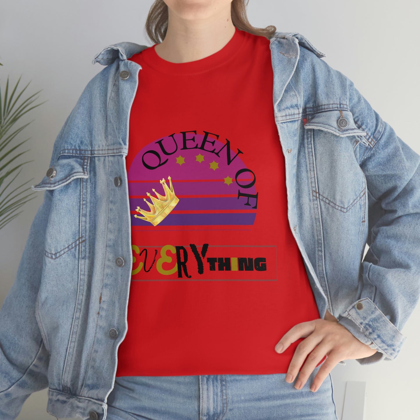 "Queen of Everything" - Unisex Heavy Cotton Tee