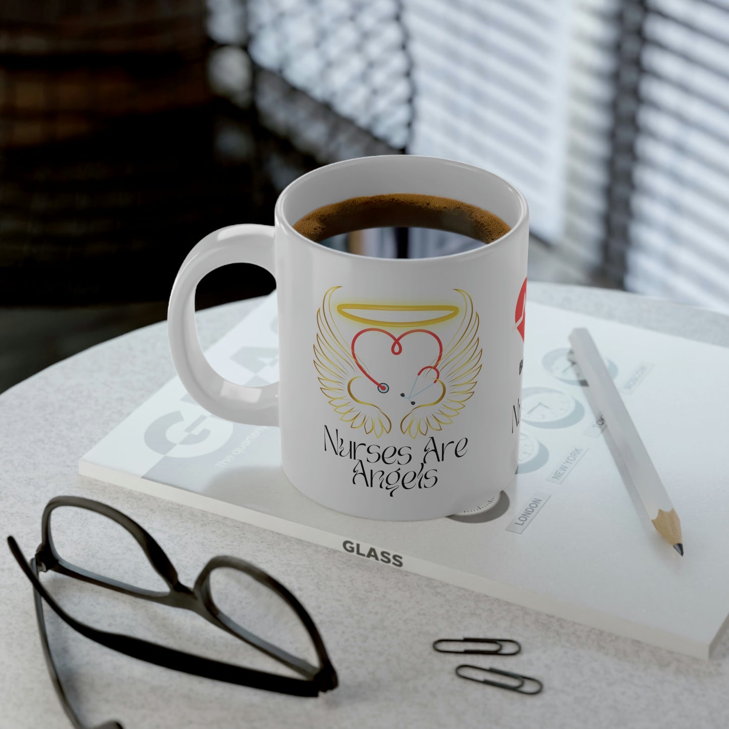 "I Love Being A Nurse" - Jumbo Mug, 20oz