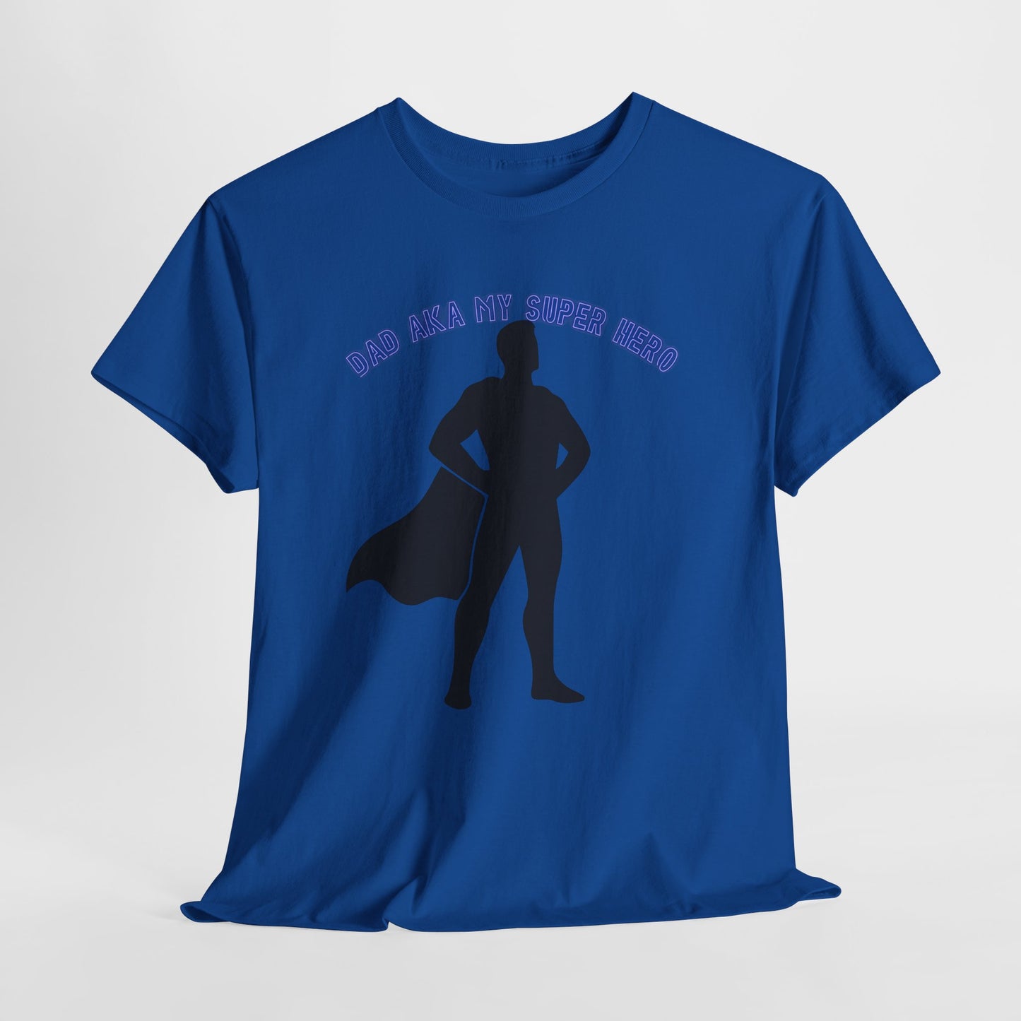 Superhero Dad T‑Shirt – “Dad Aka My Super Hero” Graphic Tee
