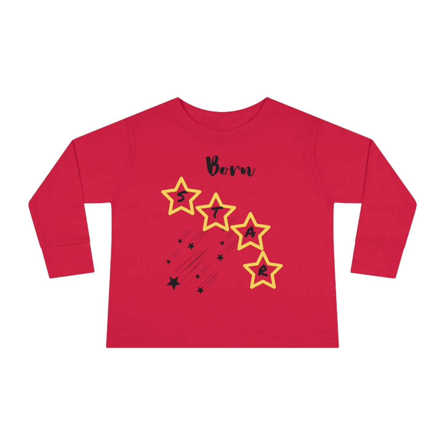 "Born Star" - Toddler Long Sleeve Tee