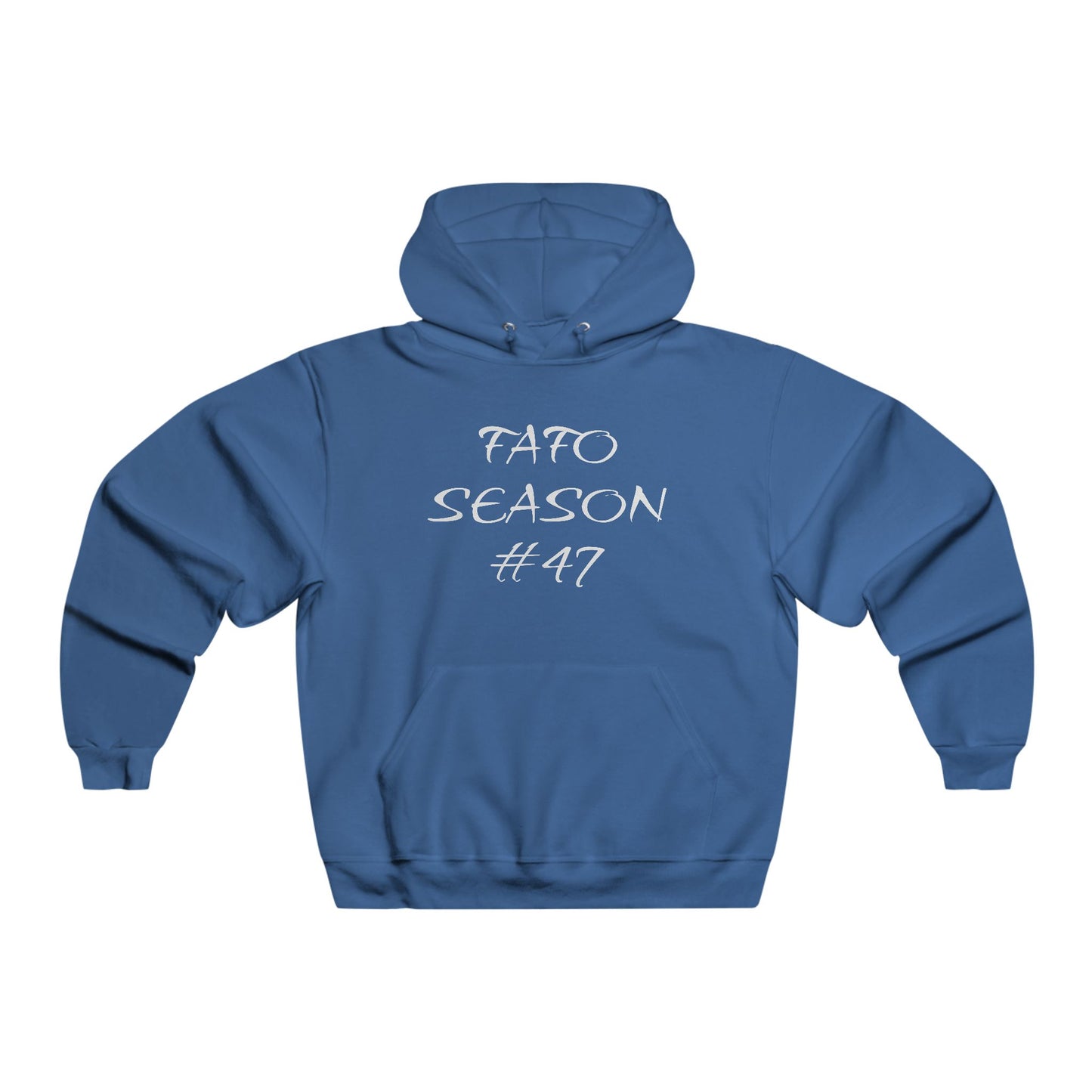 Inspirational Political Statement Hoodie - 'FAFO Season #47' with Flag Design