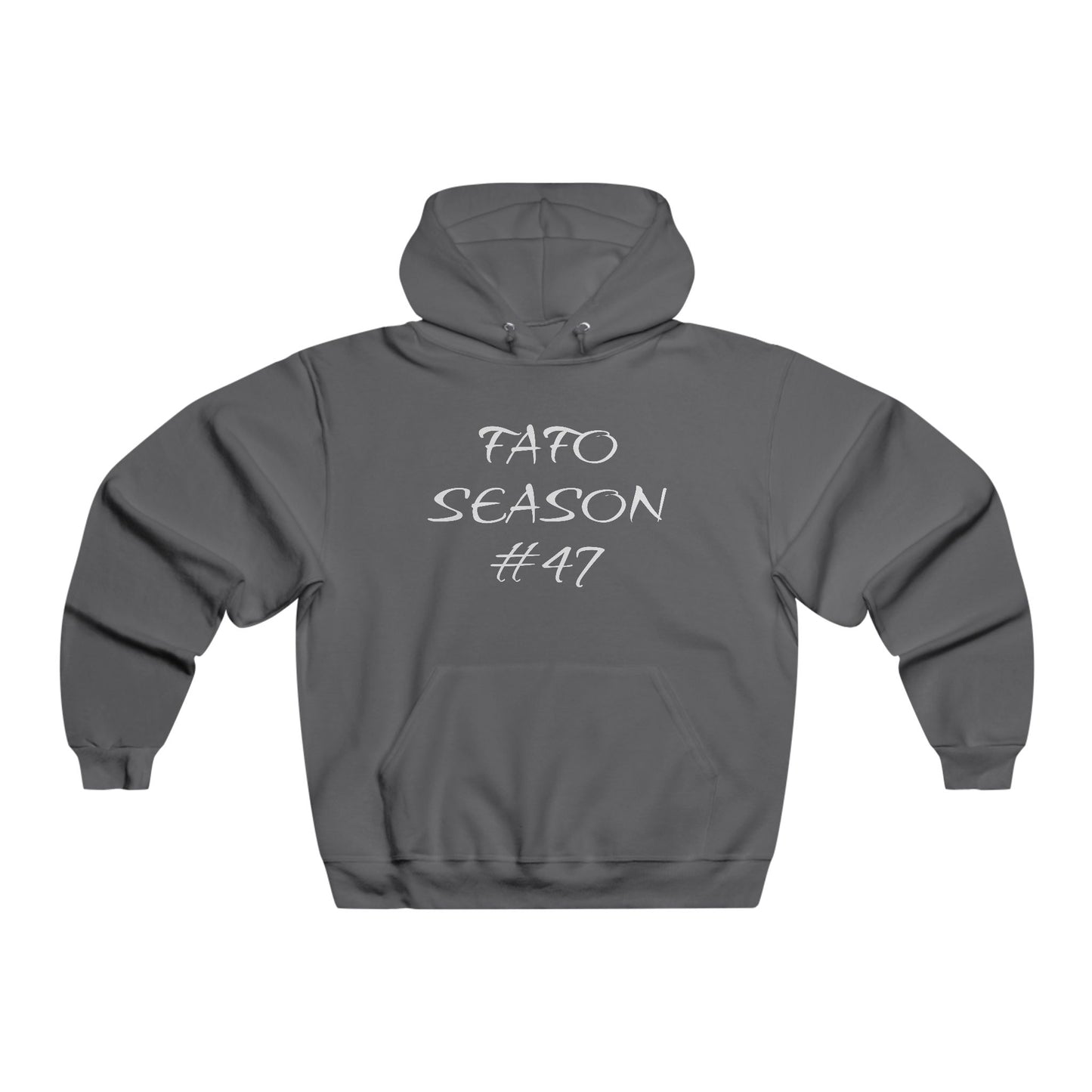Inspirational Political Statement Hoodie - 'FAFO Season #47' with Flag Design