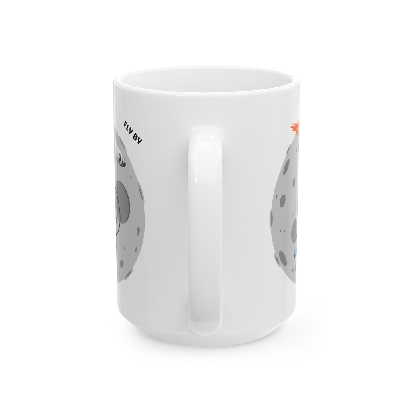 Cute Space Themed Ceramic Mug  (11oz, 15oz)