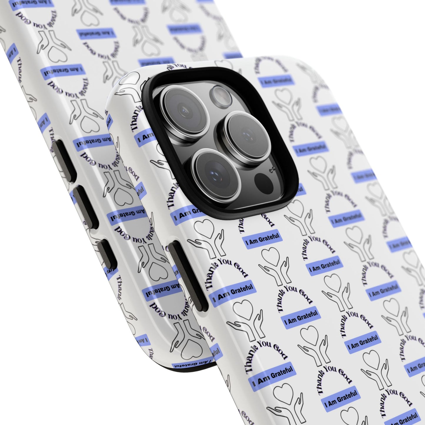 I Am Grateful - Phone Case – Tough, Stylish Protection for Mindful Living