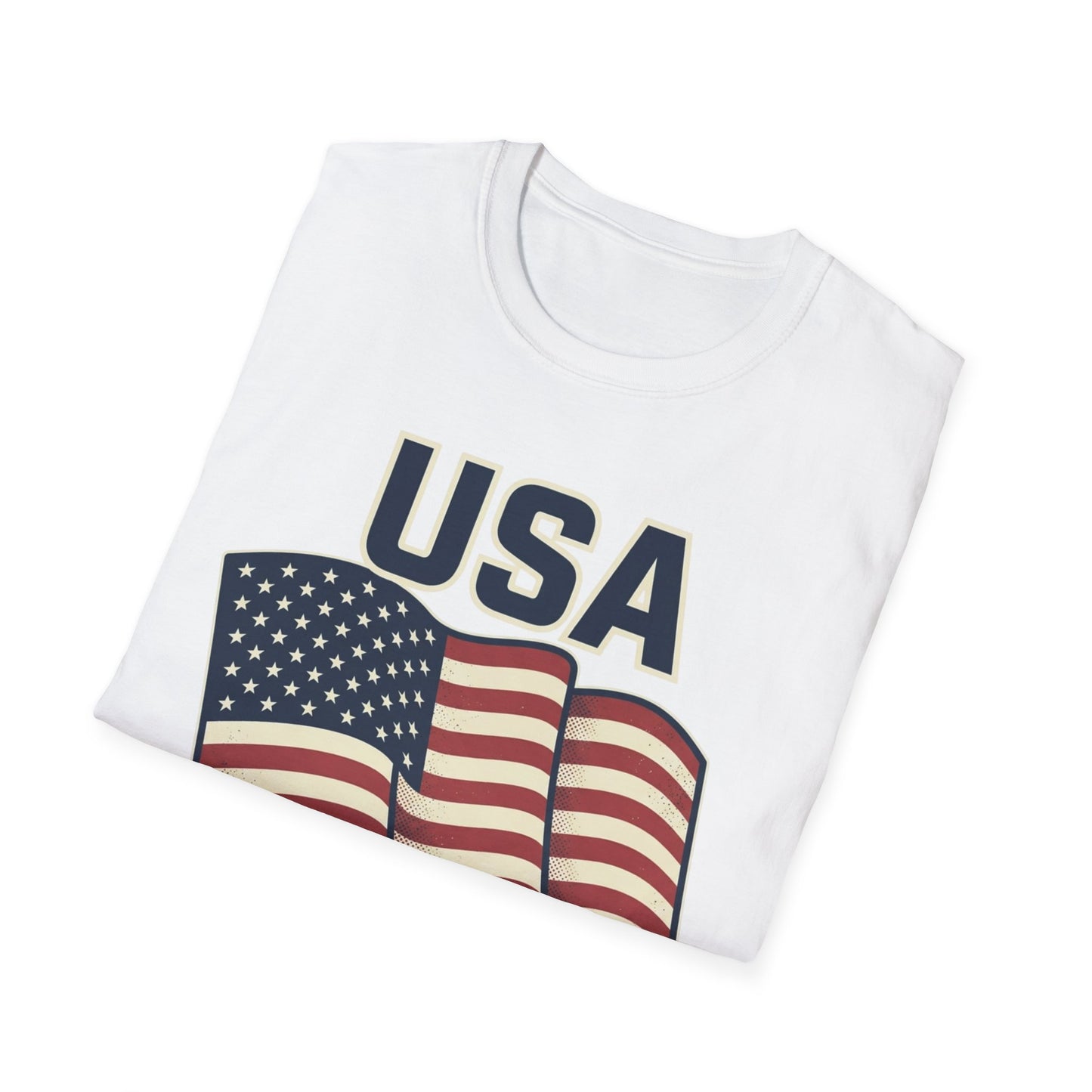 USA Flag T-Shirt — Patriotic 'USA 250' Graphic Tee