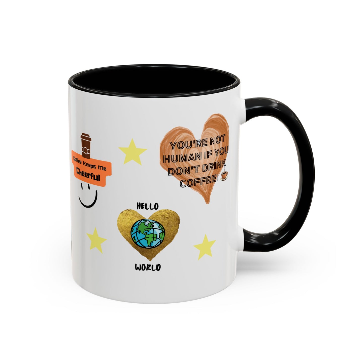 All About Coffee - Coffee Mug — Cute Coffee Quotes Accent Mug (11/15oz)