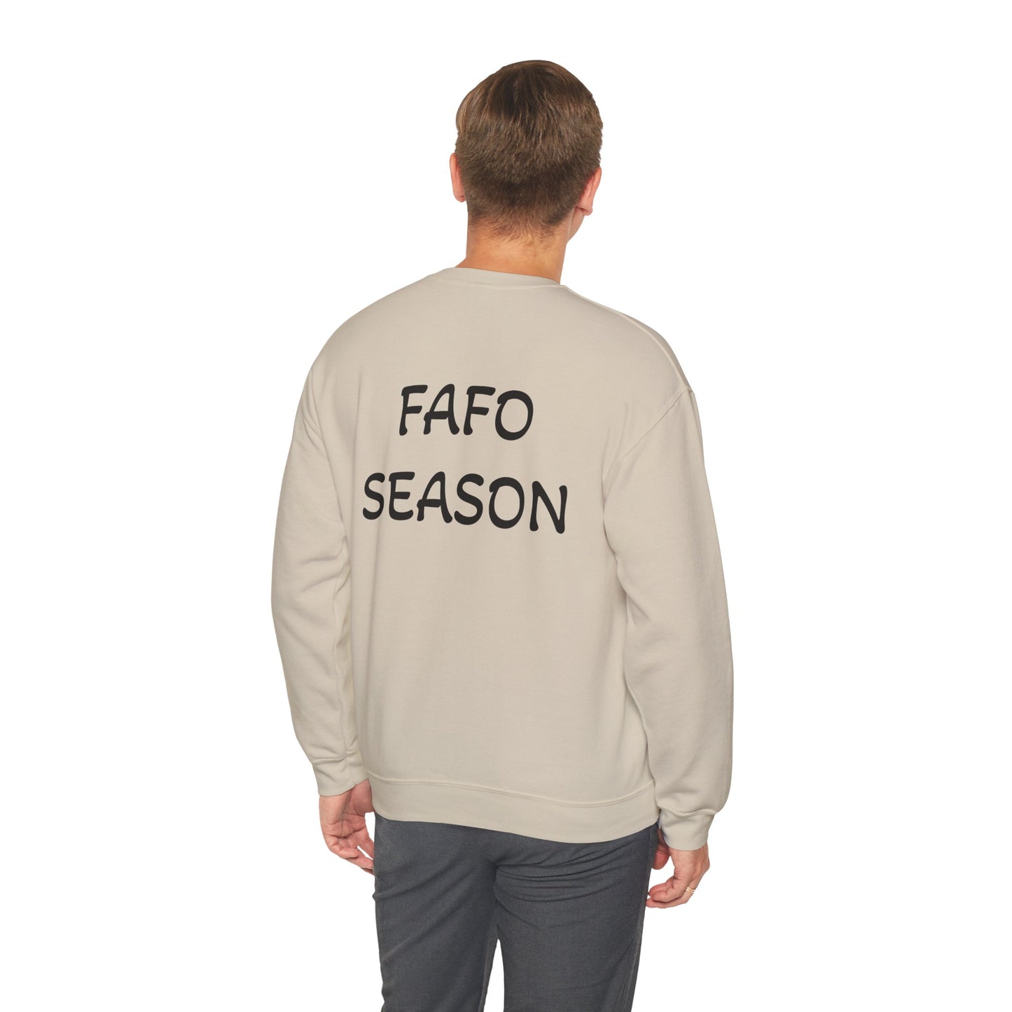 Unisex Heavy Blend™ Crewneck Sweatshirt - Don The Con & FAFO Season Design
