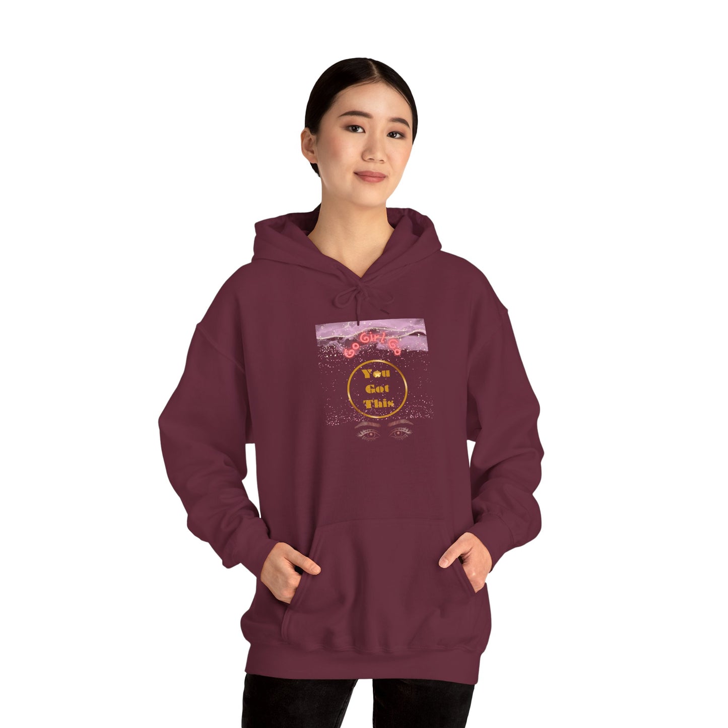 Go Girl University Hoodie — 'You Got This' Motivational Women's Sweatshirt