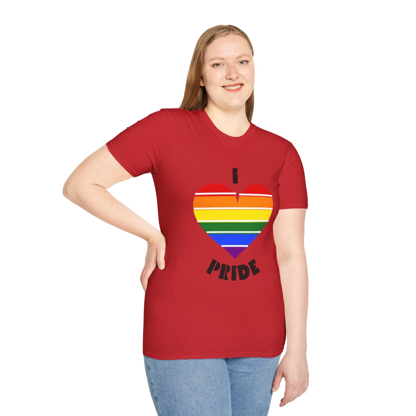 T-Shirt — I Heart Rainbow Pride Tee