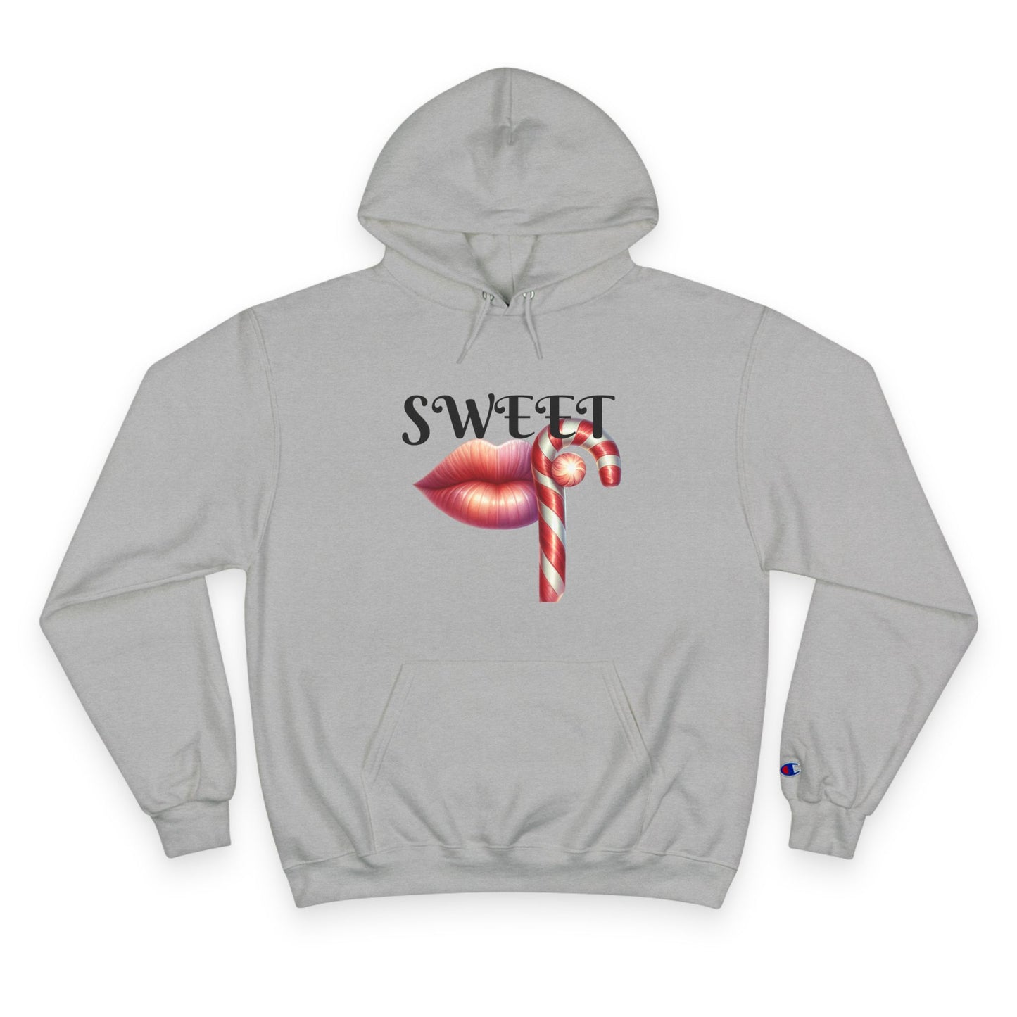 'Sweet Candy Cane' - Champion Hoodie
