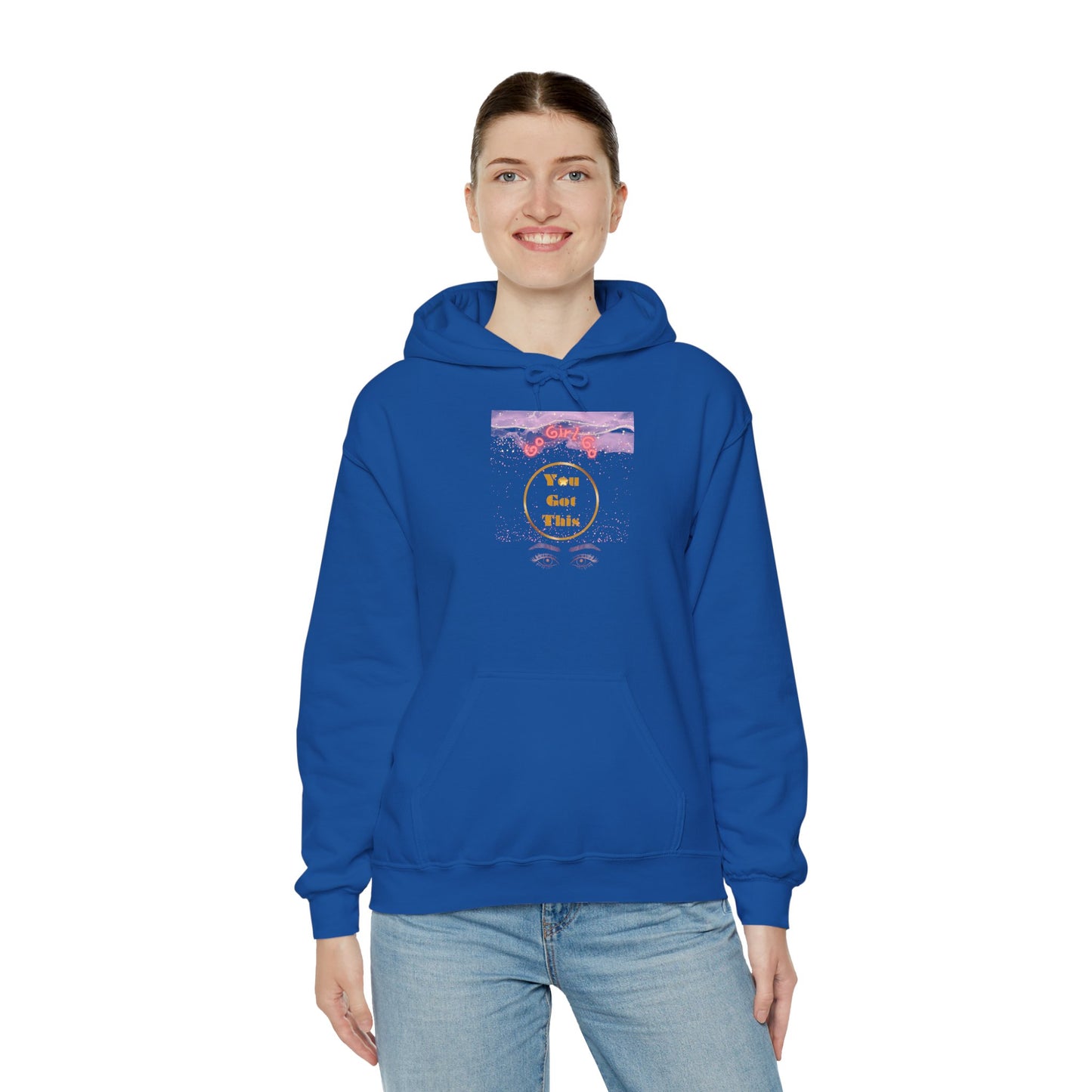 Go Girl University Hoodie — 'You Got This' Motivational Women's Sweatshirt