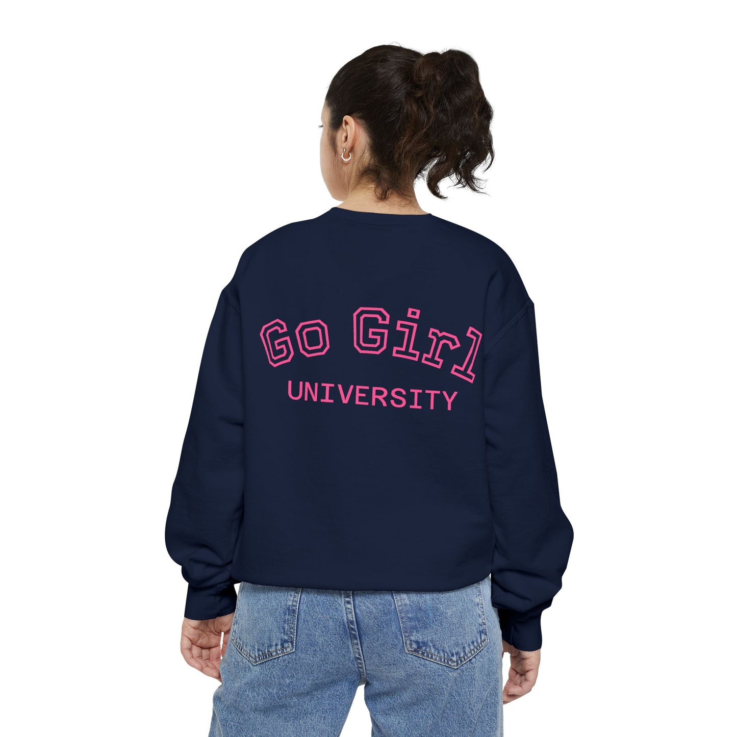 Go Girl Sweatshirt — 'You Got This' Motivational College Crewneck Sweatshirt