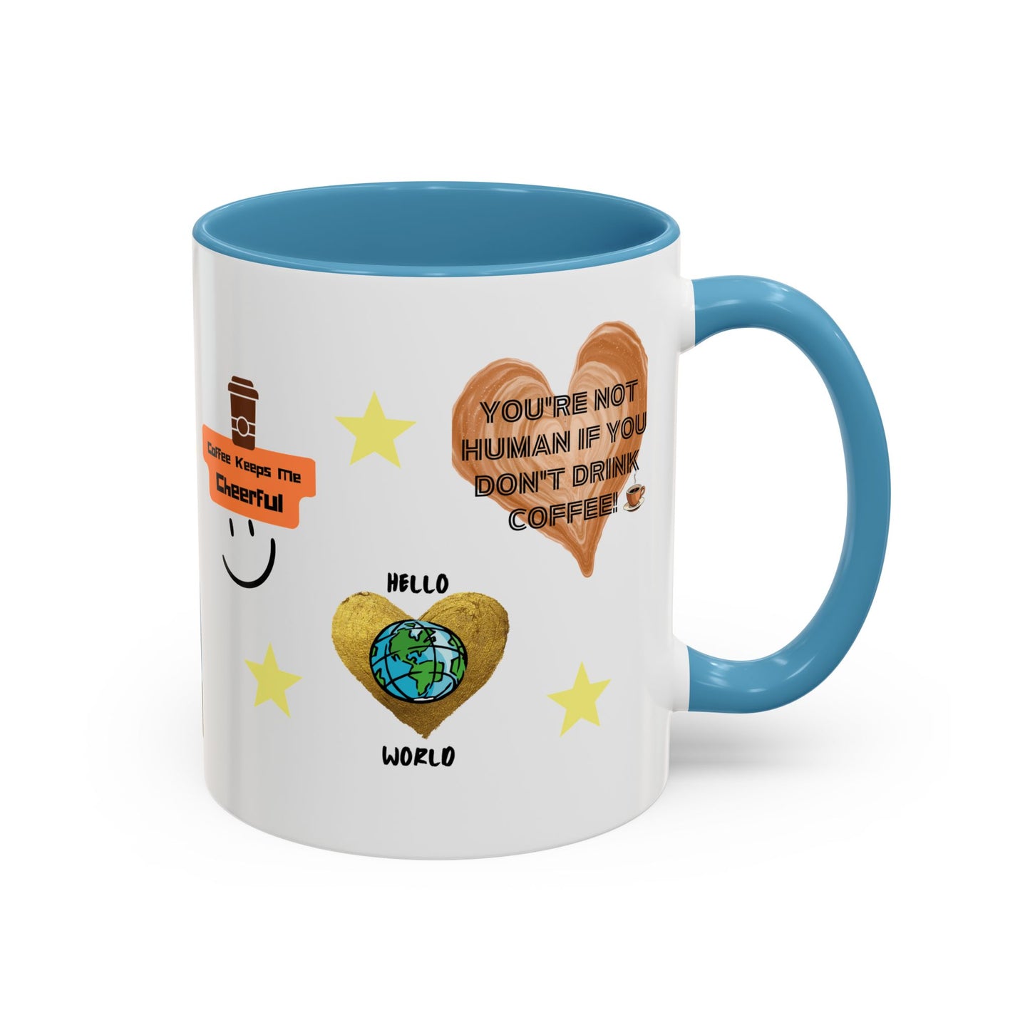 All About Coffee - Coffee Mug — Cute Coffee Quotes Accent Mug (11/15oz)