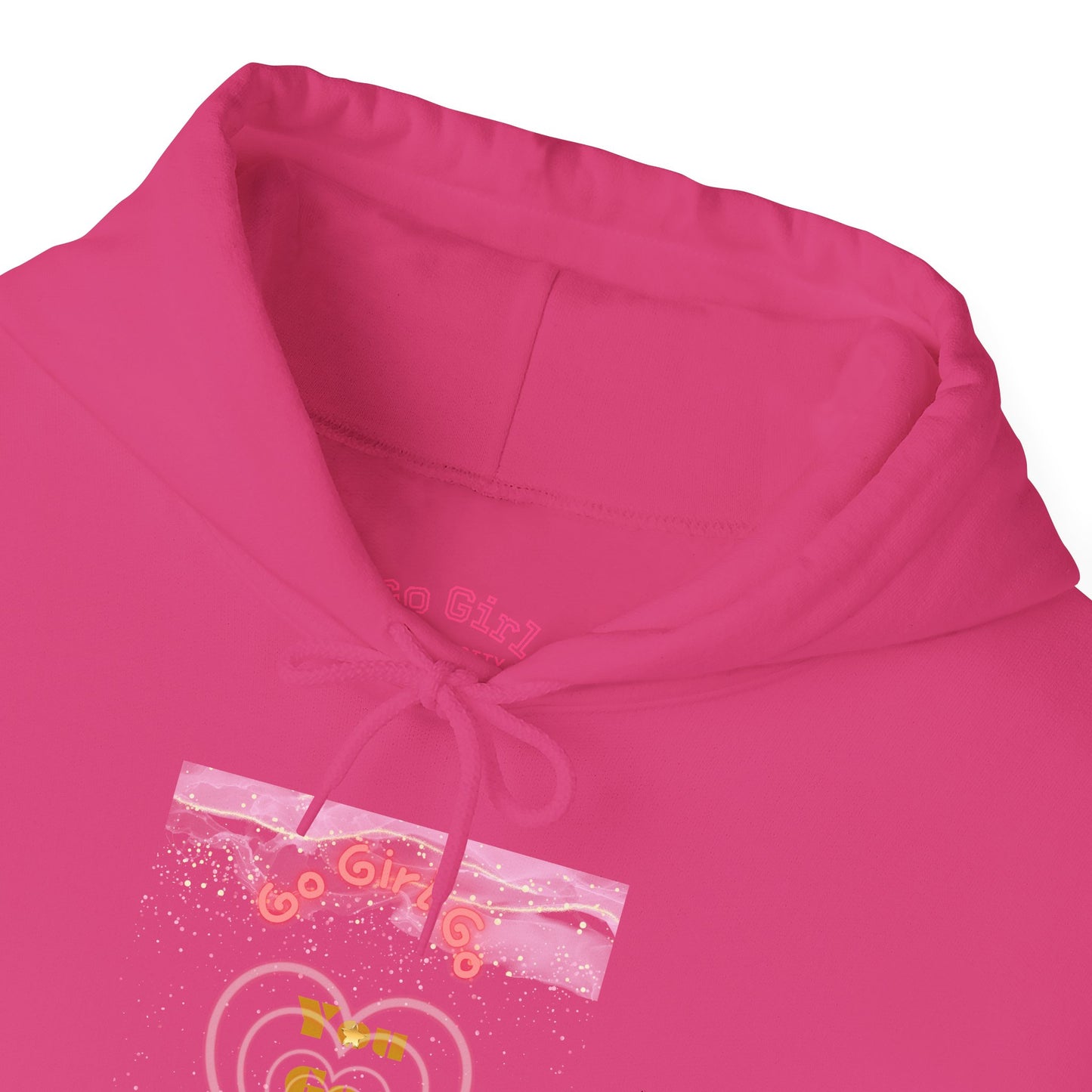 Go Girl University Hoodie — 'You Got This' Motivational Pink Graphic Hoodie