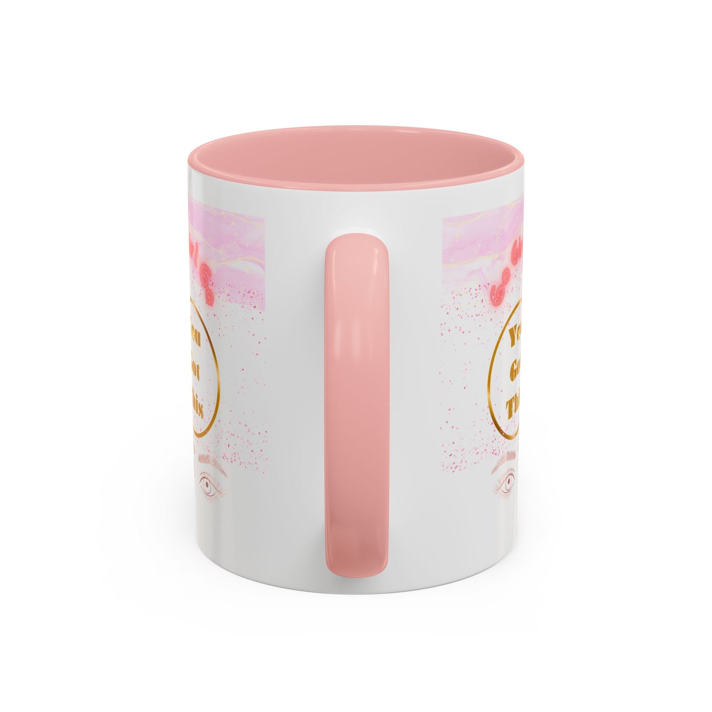 Congrats Go Girl University Accent Coffee Mug — 'You Got This' Women's Celebration Gift