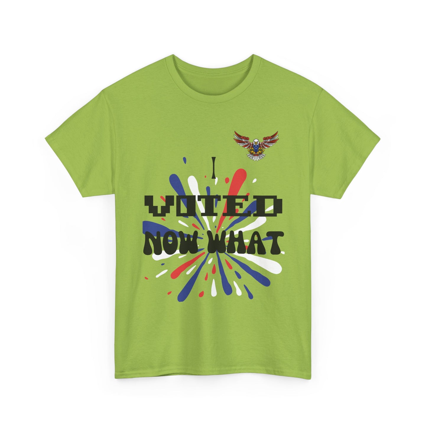 I Voted Unisex Heavy Cotton Tee - Celebrate Voting, Political Humor Shirt, Election Day Apparel, Gift for Voters, Mindful Fashion