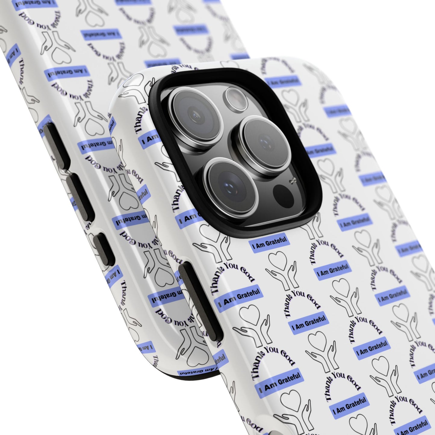 I Am Grateful - Phone Case – Tough, Stylish Protection for Mindful Living