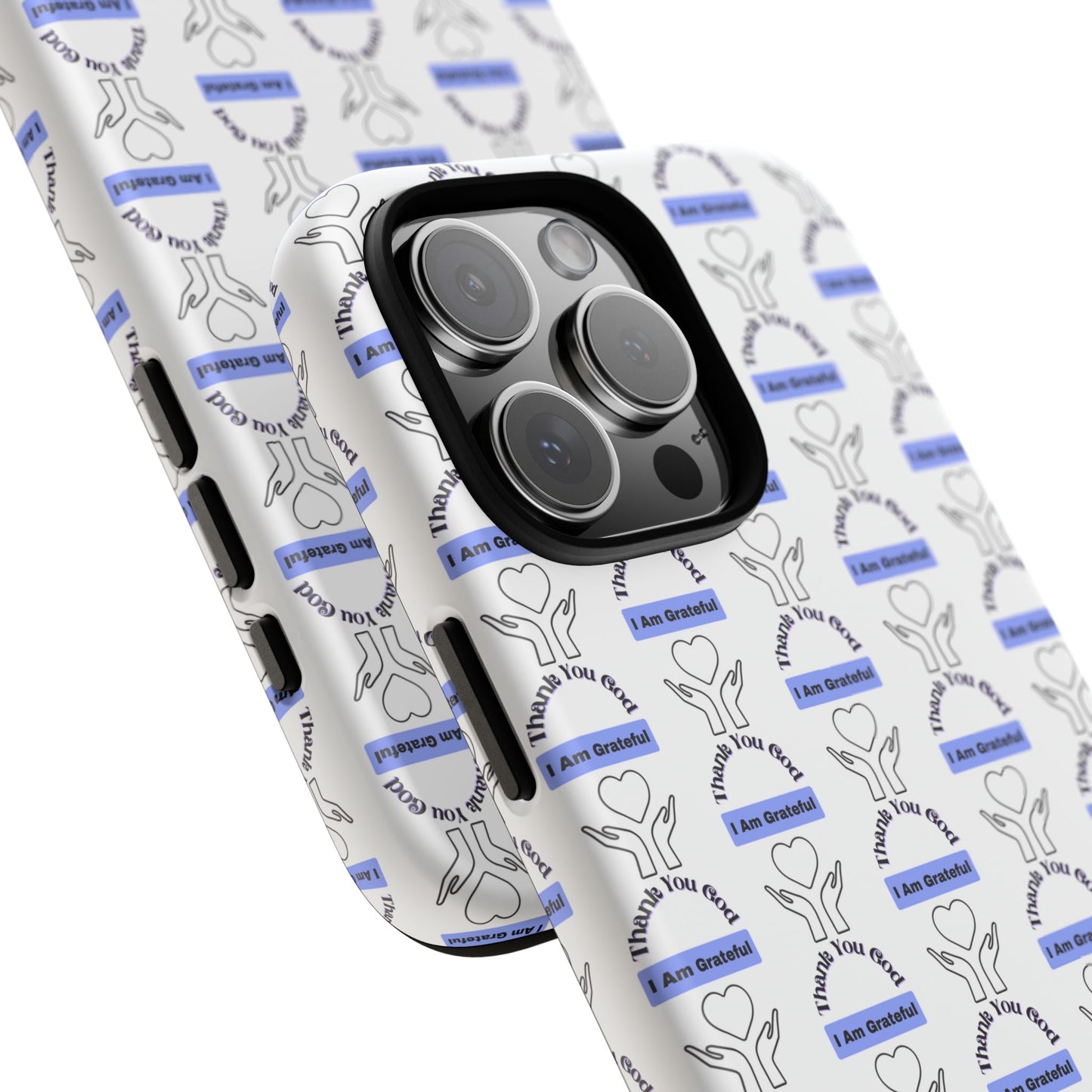 I Am Grateful - Phone Case – Tough, Stylish Protection for Mindful Living