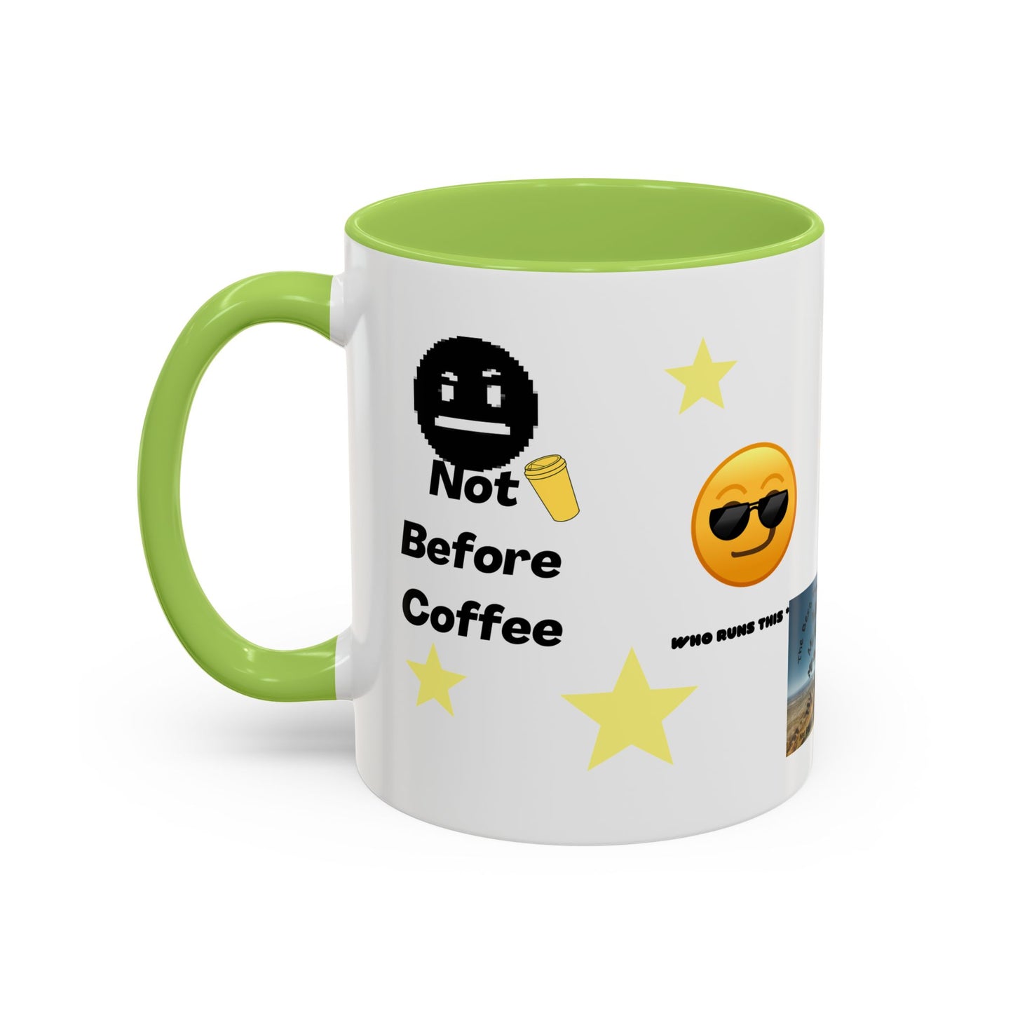All About Coffee - Coffee Mug — Cute Coffee Quotes Accent Mug (11/15oz)