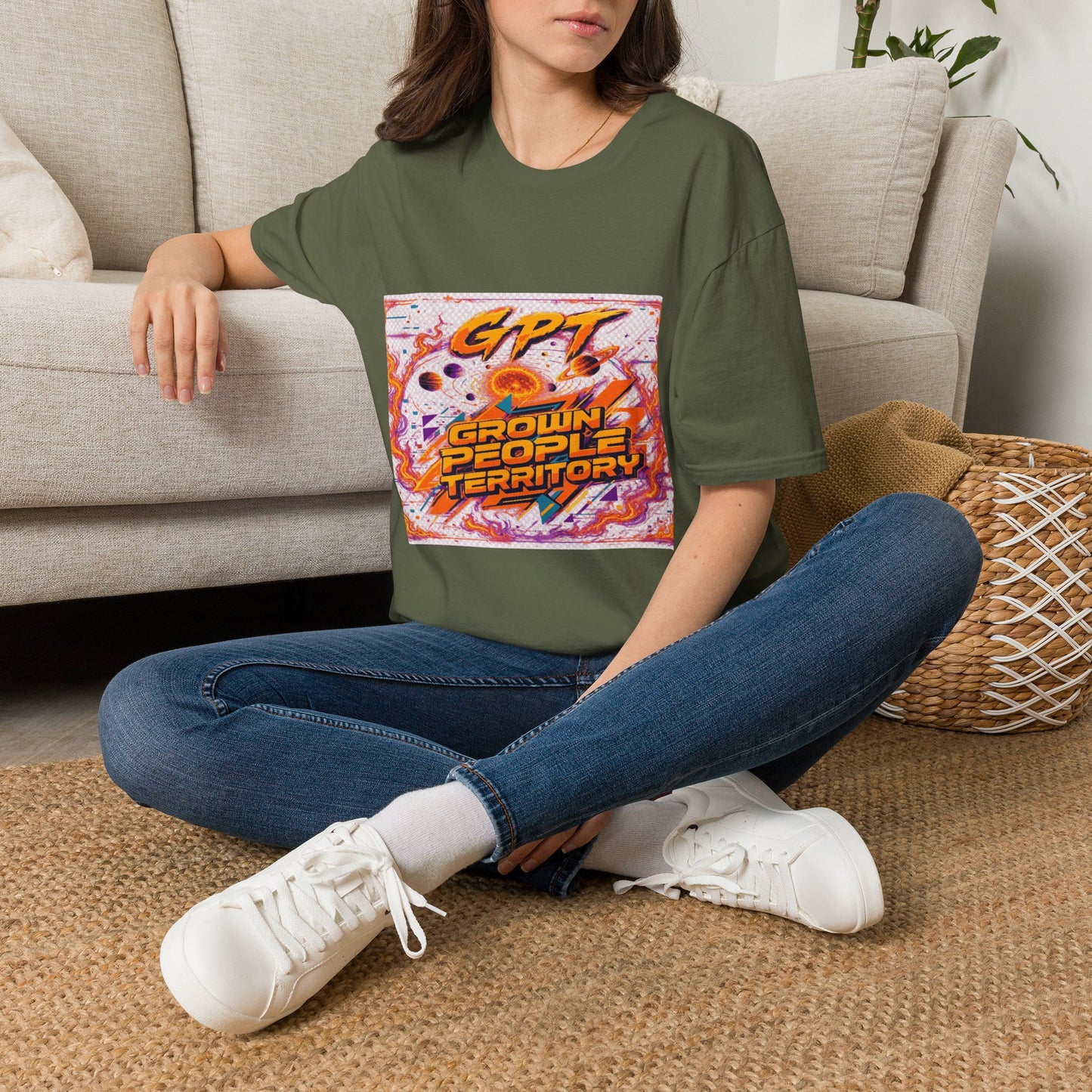 GPT — Grown People Territory Graphic T‑Shirt