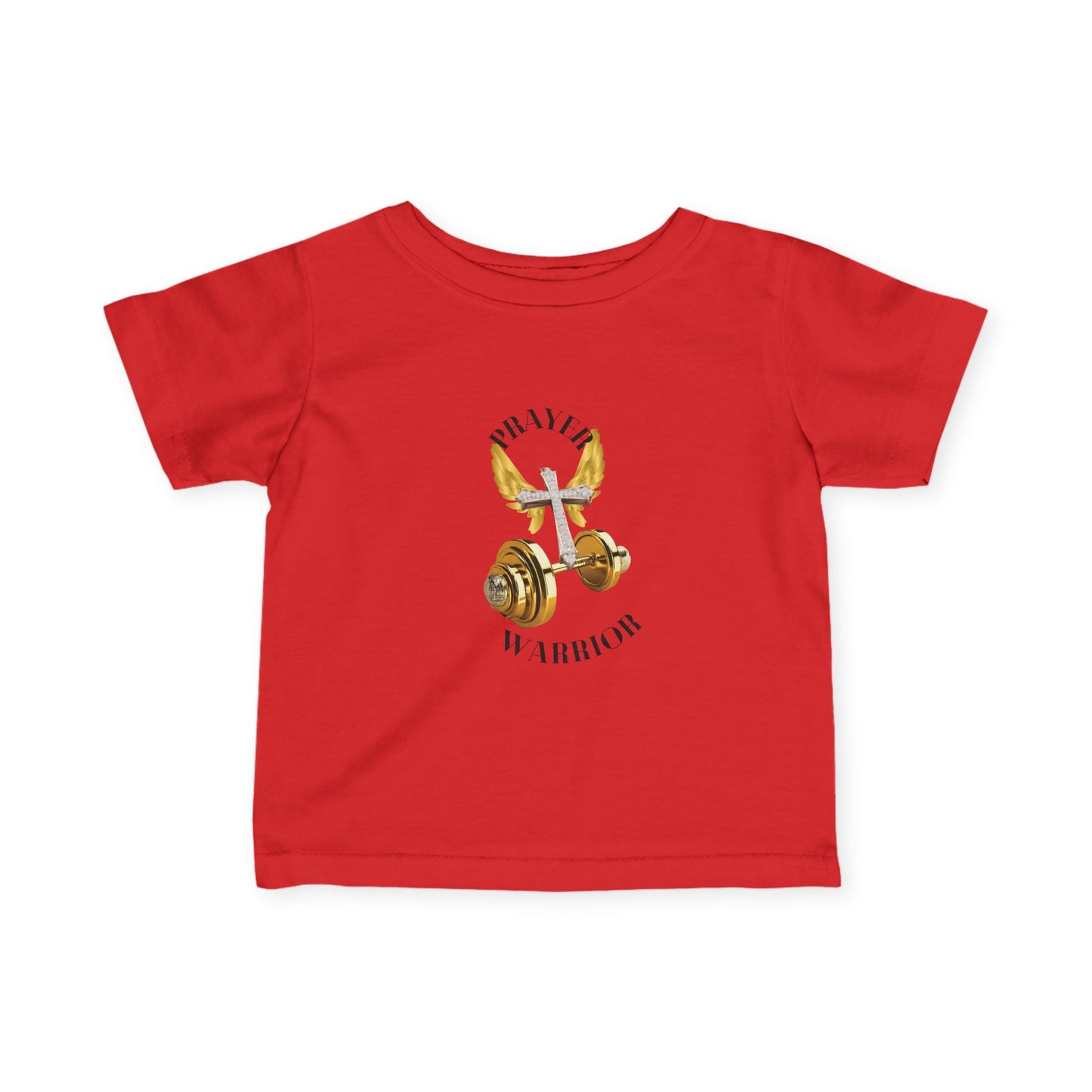 Player Warrior Infant Tee - Cute Fitness Shirt for Active Toddlers