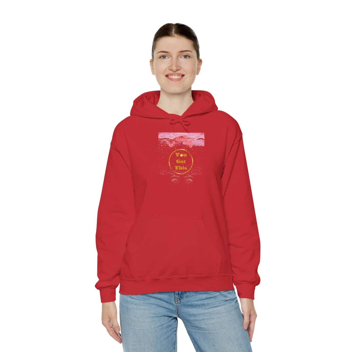 Go Girl University Hoodie — 'You Got This' Motivational Women's Sweatshirt