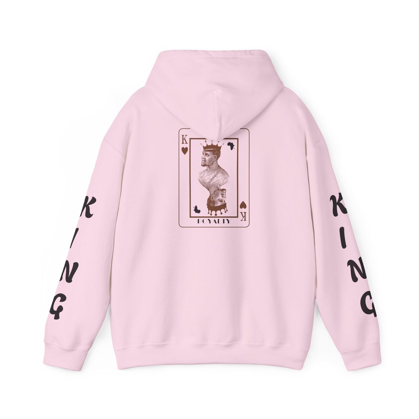 King of Hearts Hoodie — Classical Sculpture Playing Card Sweatshirt