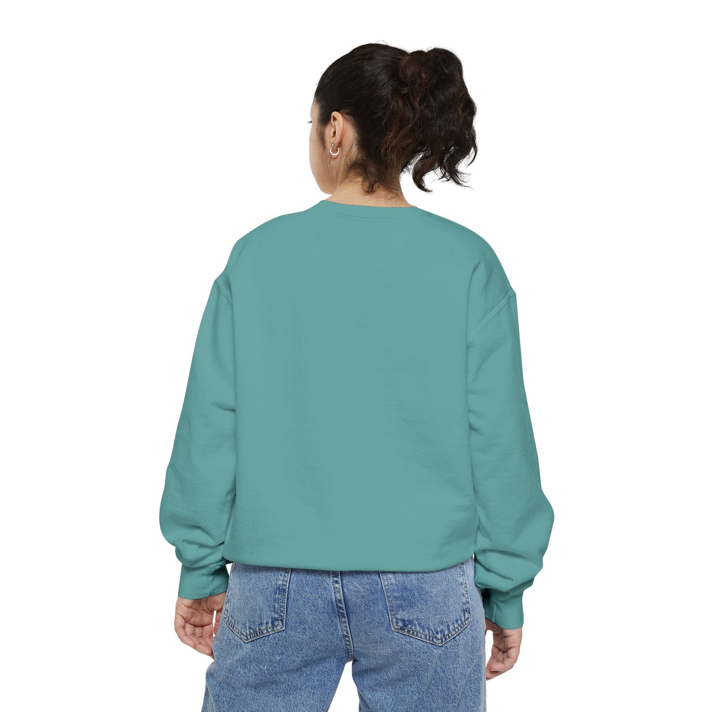 Coastal Family Vibes Sweatshirt — "The Best Things in Life" Graphic Crewneck