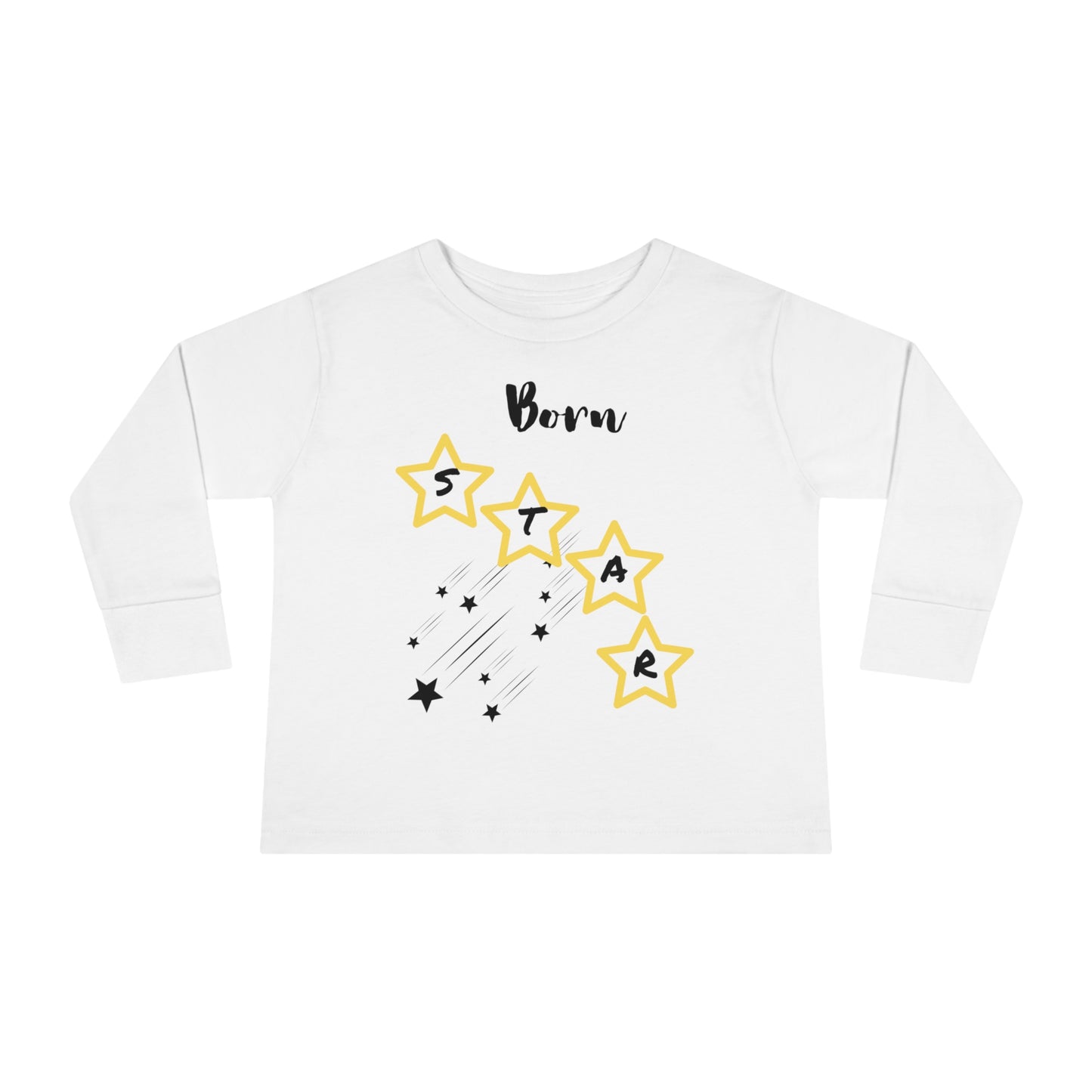 "Born Star" - Toddler Long Sleeve Tee