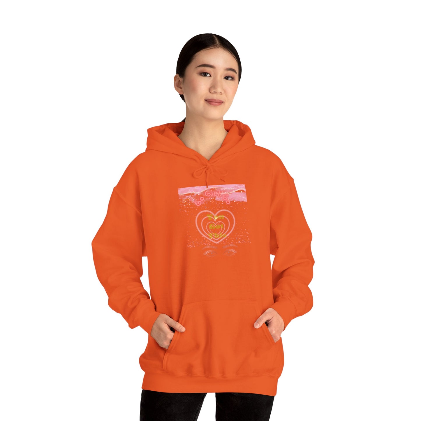 Go Girl University Hoodie — 'You Got This' Motivational Pink Graphic Hoodie