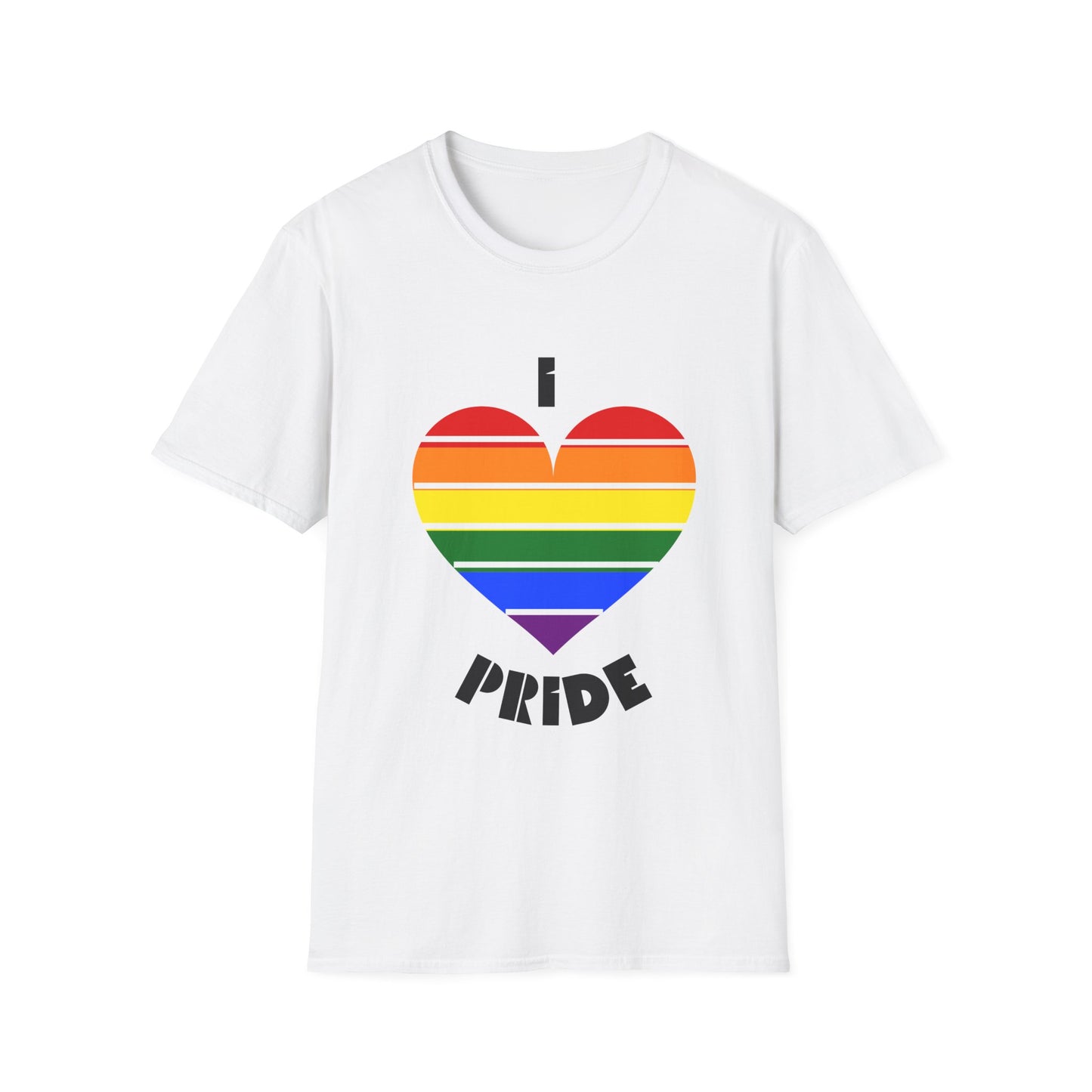 T-Shirt — I Heart Rainbow Pride Tee