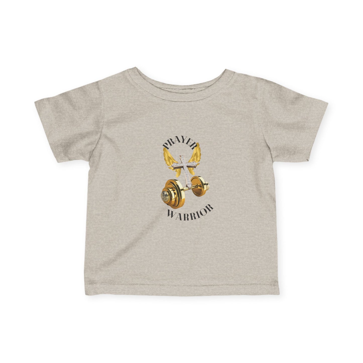 Player Warrior Infant Tee - Cute Fitness Shirt for Active Toddlers
