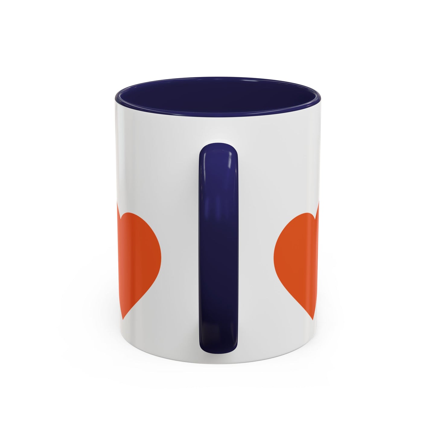 Coffee Keeps Me Cheerful Accent Mug — Smiley Heart 11/15oz