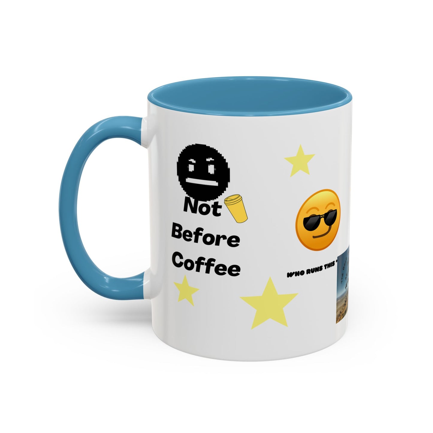 All About Coffee - Coffee Mug — Cute Coffee Quotes Accent Mug (11/15oz)