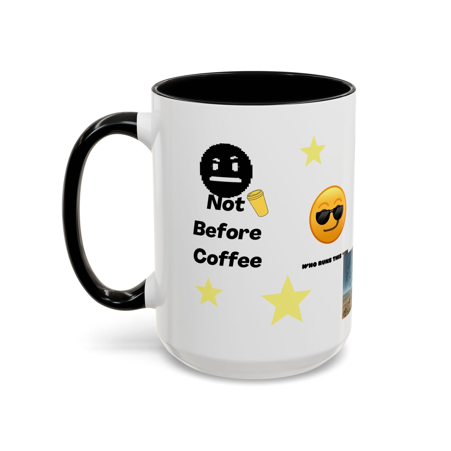 All About Coffee - Coffee Mug — Cute Coffee Quotes Accent Mug (11/15oz)