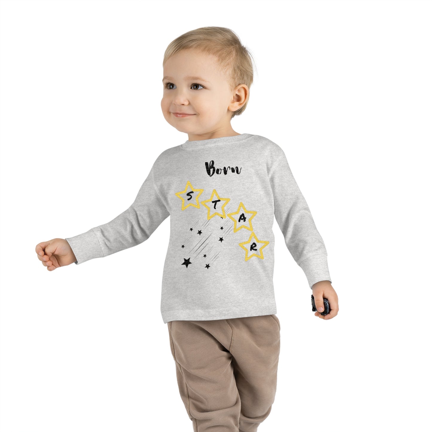 "Born Star" - Toddler Long Sleeve Tee