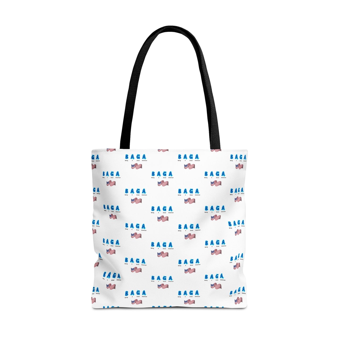 Colorful 'BAGA' Tote Bag (Being A Great American)