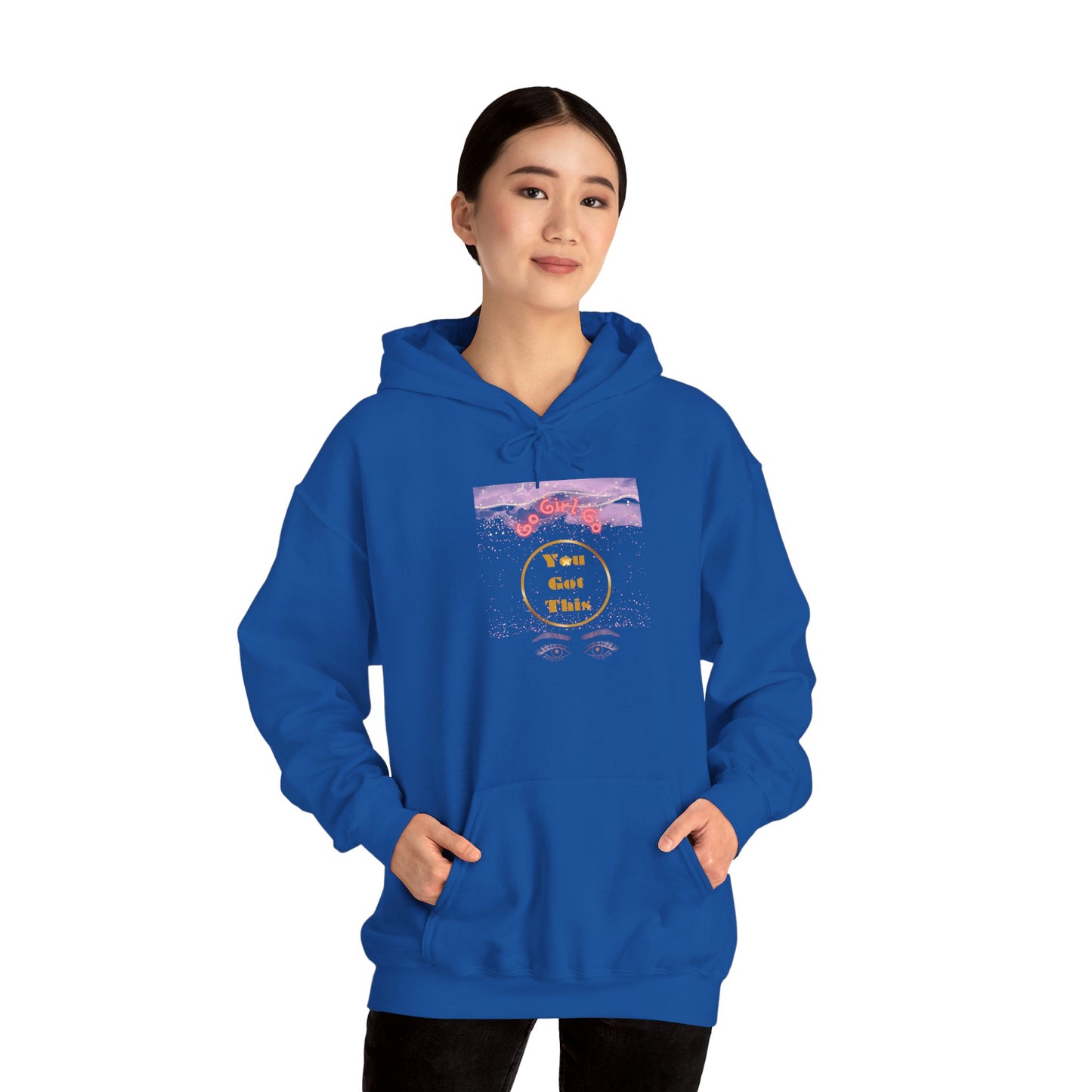 Go Girl University Hoodie — 'You Got This' Motivational Women's Sweatshirt
