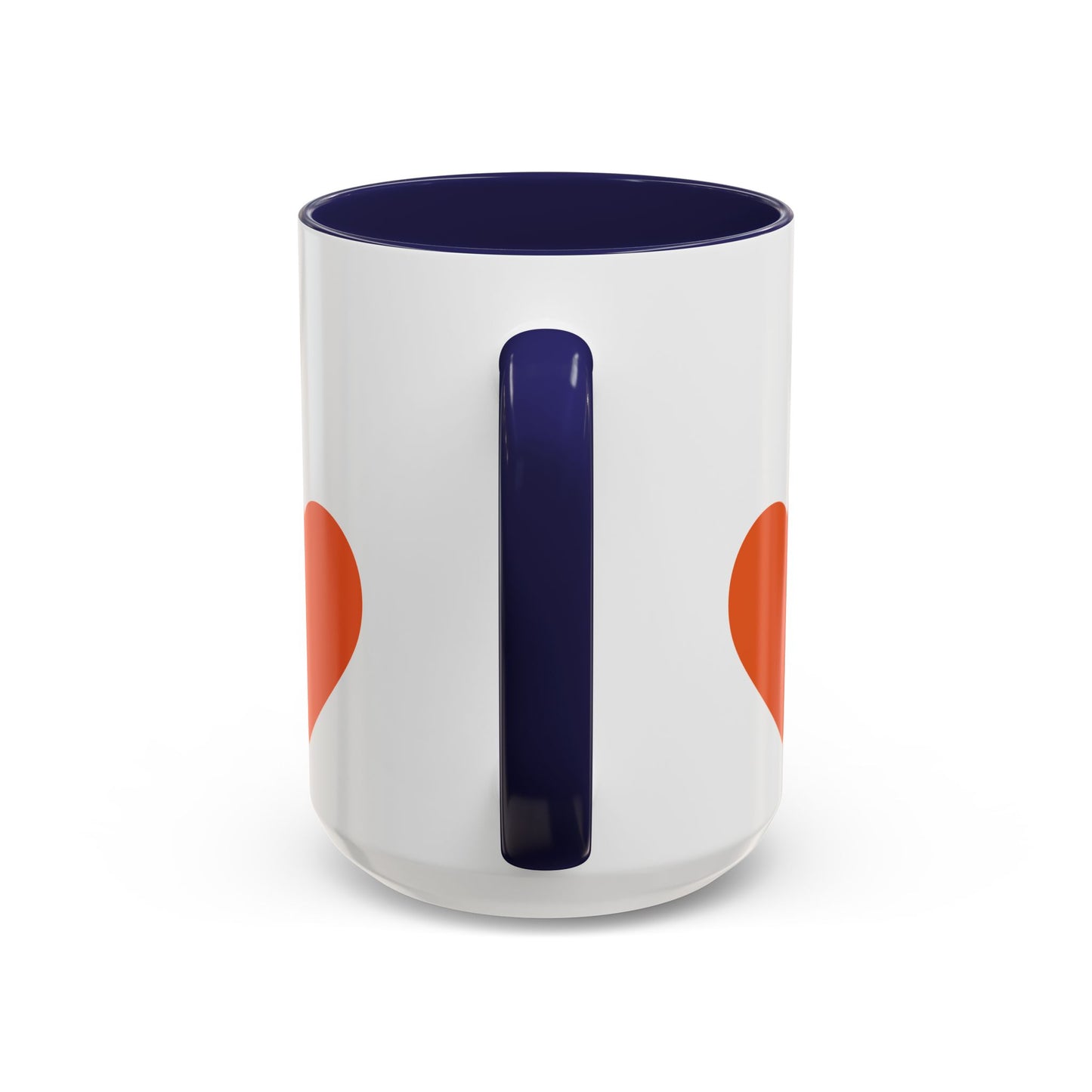 Coffee Keeps Me Cheerful Accent Mug — Smiley Heart 11/15oz