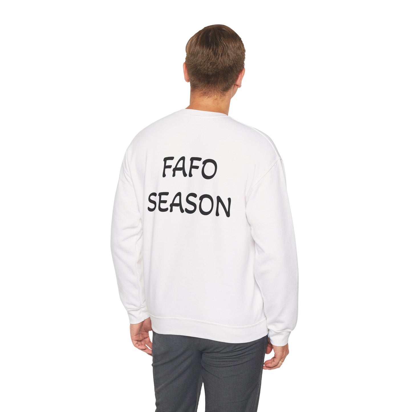 Unisex Heavy Blend™ Crewneck Sweatshirt - Don The Con & FAFO Season Design