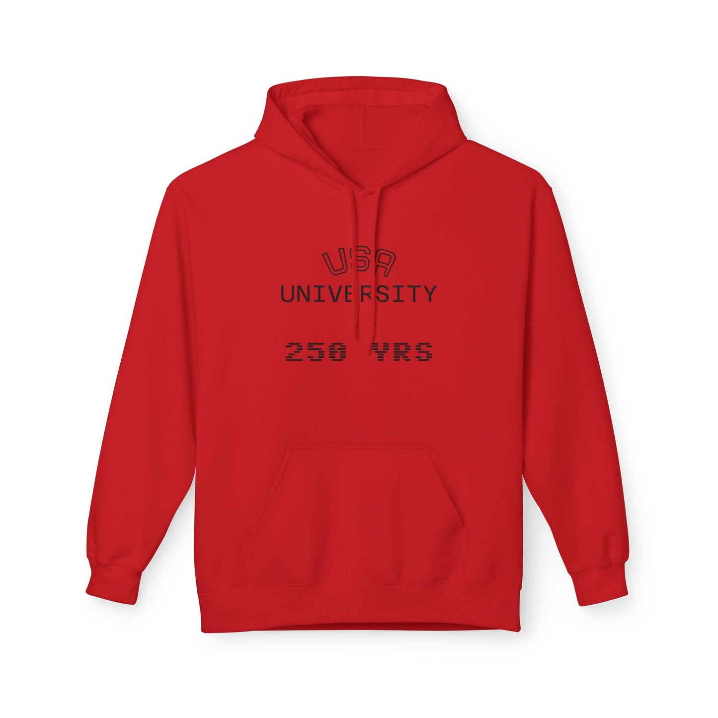 USA University 250 Yrs Hoodie — Patriotic Political Statement Graphic