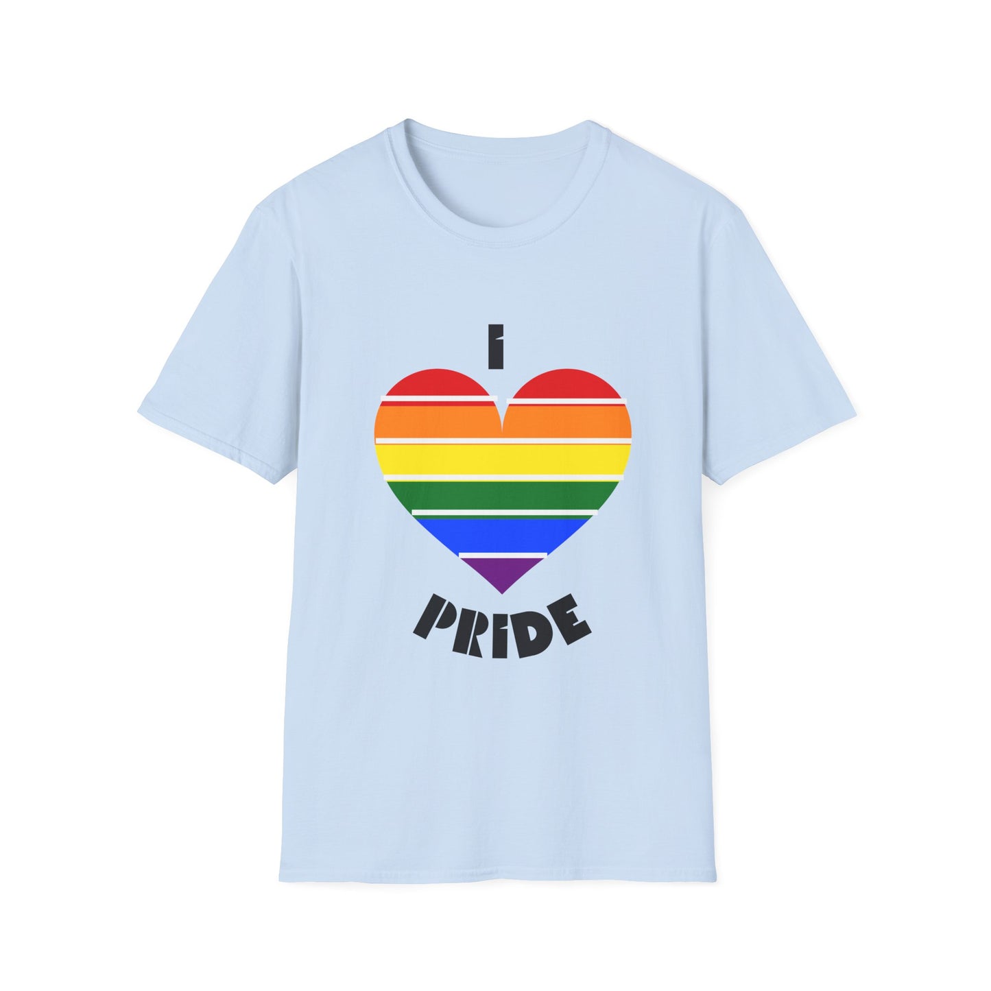 T-Shirt — I Heart Rainbow Pride Tee