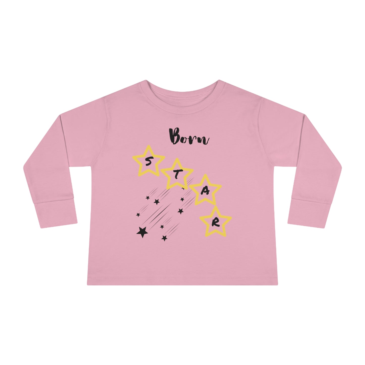 "Born Star" - Toddler Long Sleeve Tee