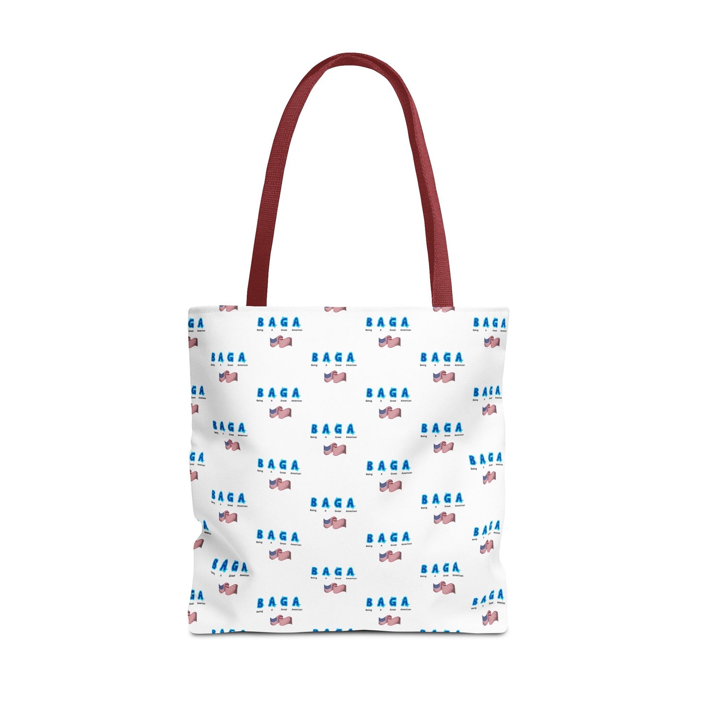 Colorful 'BAGA' Tote Bag (Being A Great American)