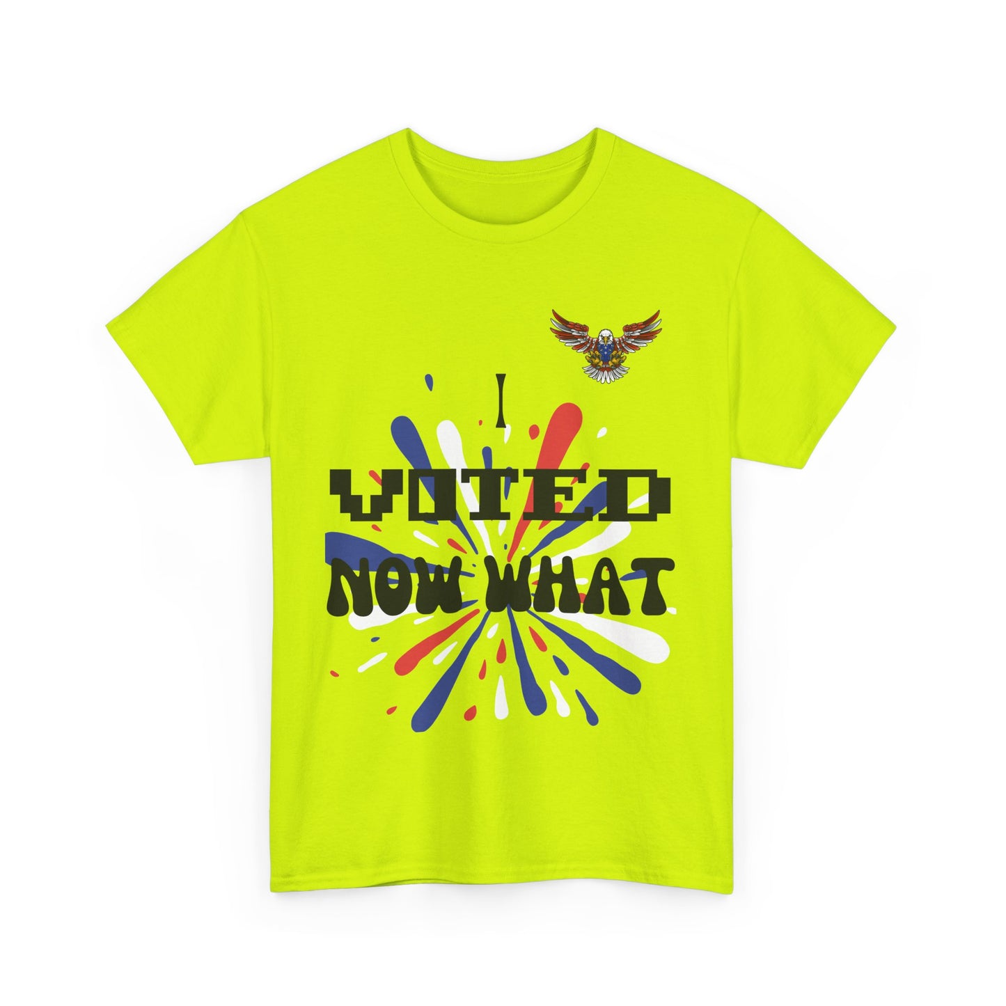 I Voted Unisex Heavy Cotton Tee - Celebrate Voting, Political Humor Shirt, Election Day Apparel, Gift for Voters, Mindful Fashion